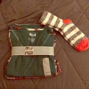 3 Piece Flannel Pajama Set